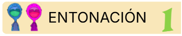 ENTONACIÓN 1